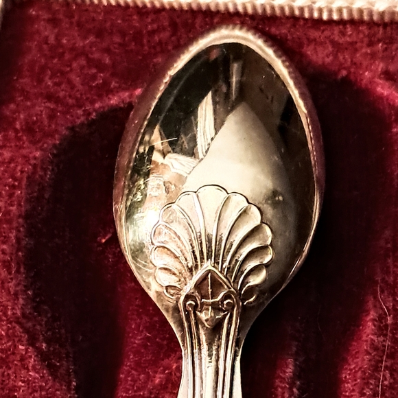 Antique (1900-1940) Worcester Silver Co. England EPNS A1 Small Spoons, Set Of 3 - Picture 4 of 6